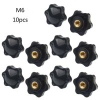 10ชิ้น M5/M6/M8/M10หญิงด้าย Hex รูป Hex Clamping Knobs