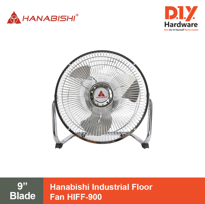 HANABISHI INDUSTRIAL FLOOR FAN HIFF900 Lazada PH