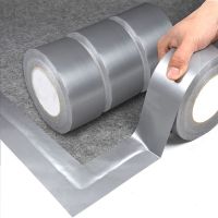 10m Cloth Duct Tape Heavy Duty Super Sticky Waterproof Carpet Binding Adhesive Tape Silver Industrial DIY Pipe Repair Tape Adhesives Tape