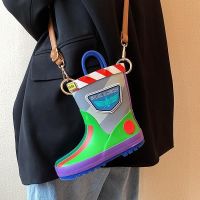 Personalized niche design bags 2022 new trendy fashion childrens rain boots mobile phone bag shoes crossbody for women