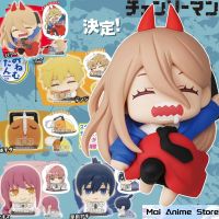 Chainsaw Man Power Anime Figure Sleeping Denji Aki Decoration Kawaii Action Figures Figurine Collection Toy Childrens Day Gifts