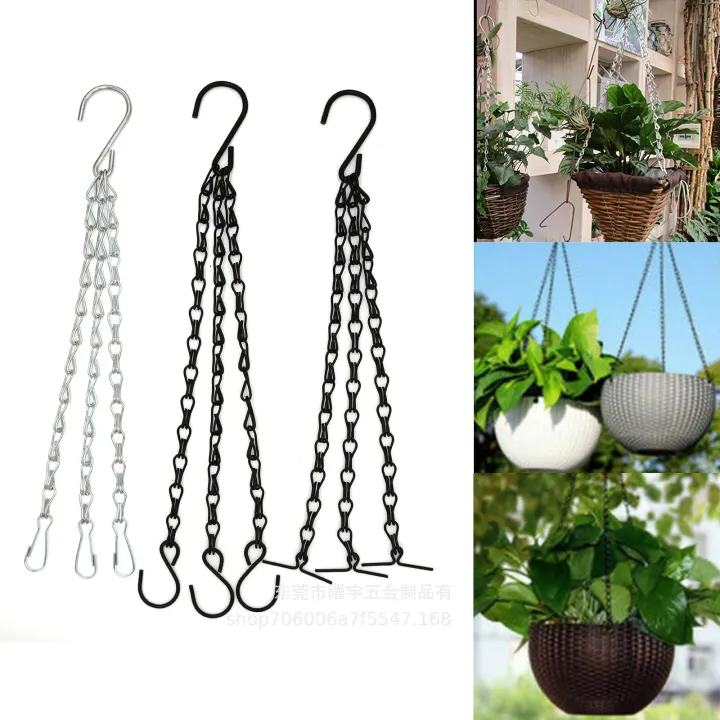 【Ready Stock】15.7inch Other Ornaments Plant Hanger Lanterns 3 Point