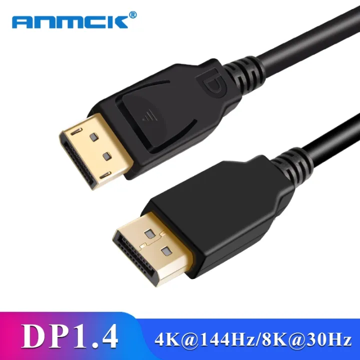 Display Port 1.4 Cable 4K 144Hz 8K 30Hz 5m 10m 15m 20m 32.4Gbps DP Male