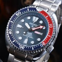 Seiko Divers นาฬิกาข้อมือควอตซ์ สายเหล็กแข็ง หน้าปัดบอกวันที่ สําหรับผู้ชาย 〖LYUE〗