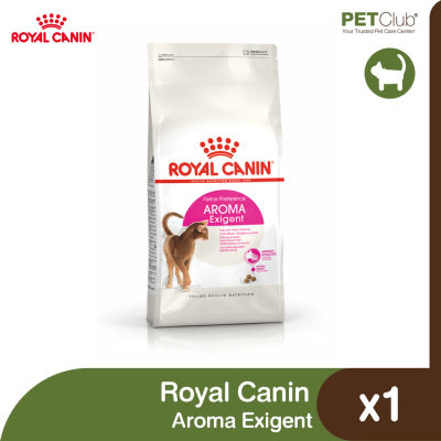 [PETClub] Royal Canin Aroma Exigent - แมวโต ช่างเลือก ที่ชอบอาหารที่มีกลิ่นหอม 3 ขนาด [400g. 2kg. 4kg.]