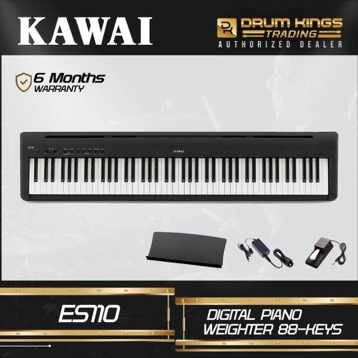 Kawai ES110 Digital Piano Weighted 88Keys Lazada PH