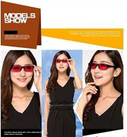 แว่นตาบอดสี Color Blindness glasses สำหรับผู้ตาบอดสี เลนส์สีแดง อ่านแผ่นเทสตาบอดสีได้ สำหรับผู้เป็นปานกลางถึงมาก