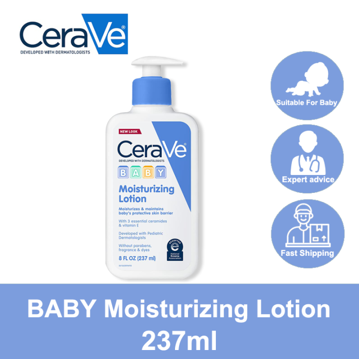 CeraVe Baby Moisturizing Lotion, Paraben, Sulfate & Fragrance Free