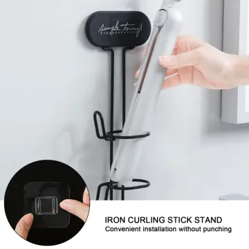 Curling top wand stand