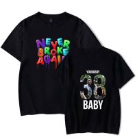 T shirt Men Rapper YoungBoy Never Broke Again Cotton T Shirt Women Men Streetwear  Harajuku Cal Short Sleeve  Tees Male Summe