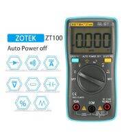 Zotek ZT100 มัลติมิเตอร์ ขนาดเล็ก 4000 Counts AC / DC แอมมิเตอร์ โวลต์มิเตอร์