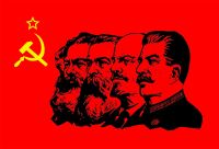 Communism Flag 90 x 150 cm Marx Engels Lenin Stalin CCCP USSR Soviet Emblem Flags And Banners  Power Points  Switches Savers