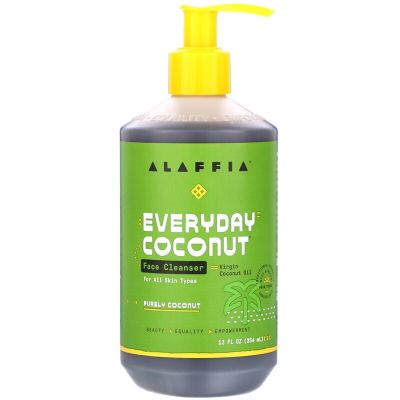 New packaging American Alaffia facial cleanser for all skin types made of APG surface active coconut oil 354ML