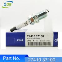 4/6PCS 27410-37100 Iridium Spark Plug For IX55 ACCENT HYUNDAI ELANTRA SANTE FE TUCSON KIA OPTIMA SONATA TIBURON 2741037100