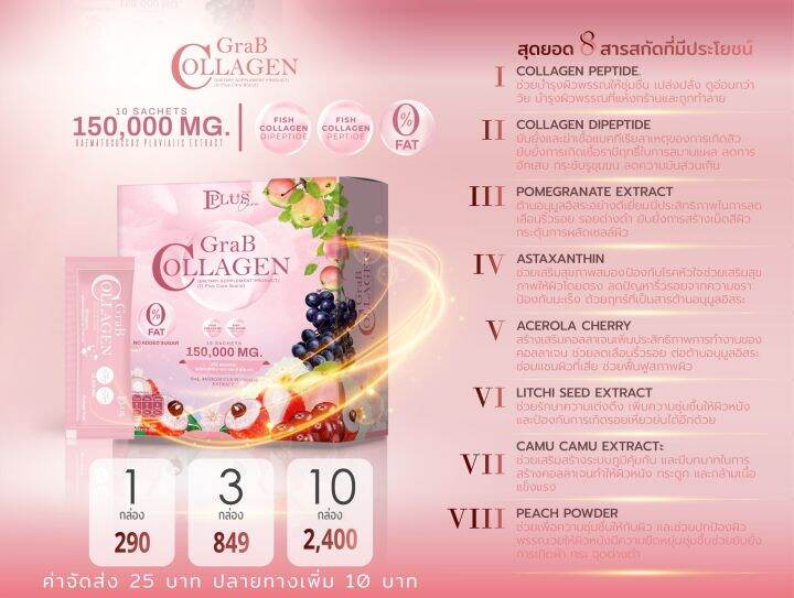 แก็ปคอลลาเจน-grab-collagen-d-plus-skin-1-กล่อง