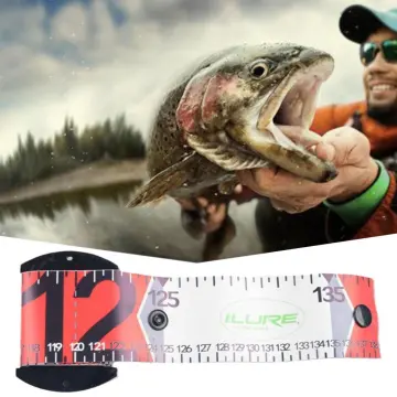 120cm PVC Waterproof Fish Measuring Ruler Tape Precision Tackle