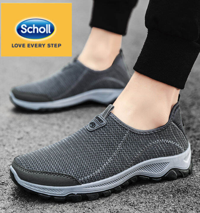 สกอล์-scholl-รองเท้าสกอลล์-scholl-รองเท้า-scholl-รองเท้าแตะแฟชั่นครึ่งเพนนี-ผู้ชายloafersสบายรองเท้าเปิดส้นรองเท้ากีฬาผู้ชายรองเท้าน้ำหนักเบารองเท้าผ้าใบผู้ชายรองเท้าผ้าใบระบายอากาศผู้ชาย-รองเท้าผู้ชา