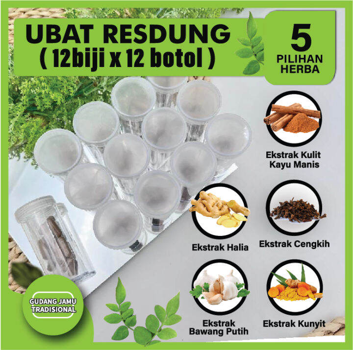 UBAT RESDUNG (12 BIJI X 12 BOTOL) | Lazada