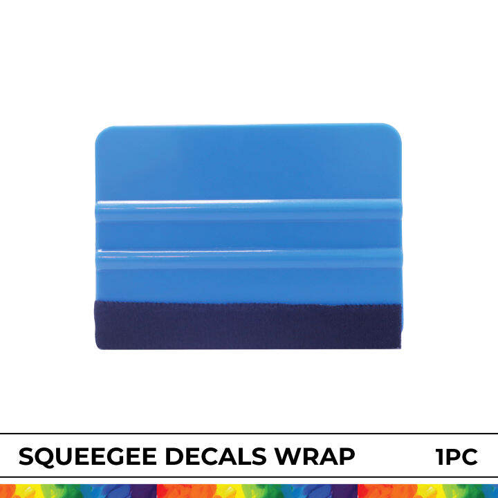 P101 Squeegee with velvet and Triangular Squeegee for Sticker and Decals Lazada PH
