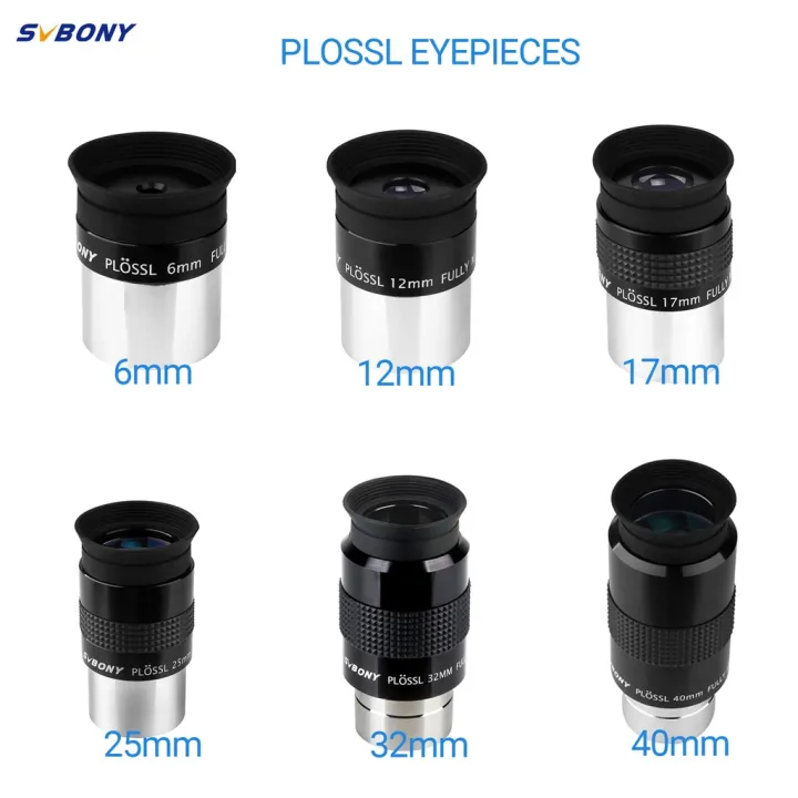 Svbony Sv131 Plossl Eyepiece For Telescope 1.25 Inches Fmc Coating 48