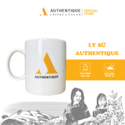 Ly sứ trắng Authentique Việt Nam dùng uống cà phê cacao cao cấp - Cafe Deli