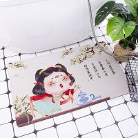 Spot parcel post New National Style Absorbent Floor Mat Bathroom Cartoon Printed Wash Basin Bathroom Non-Slip Mat Wholesale Car Toilet