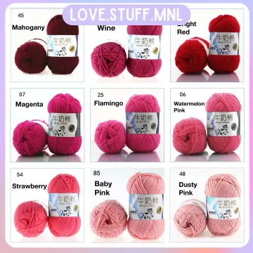 Shop Yarn Pink 8ply with great discounts and prices online - Jan