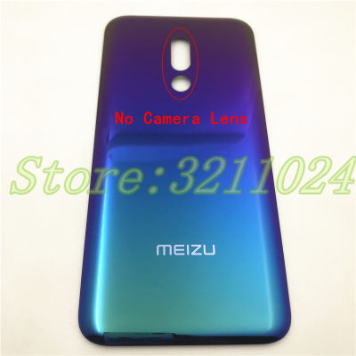 For Meizu 16 16th M882Q M882H Glass Cover Back Rear Door Housing Repair parts With Camera Lens (No Adhesive)