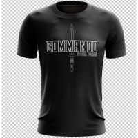 READY STOCKT-SHIRT COMMANDO HITAM