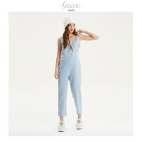 SS22 Square Jumpsuit จั้มสูทแขนกุด JS-L220211