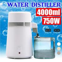 4L Stainless Steel Water Wine Moonshine Distiller Equipment Water Filter Distillation Purifier with Connection Bottle Distilled