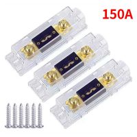 3Pcs Fuse Car ANL Fuse Holders Electrical Protection ANL Fuse Fusible Link with Fuse 80A Fuses AMP