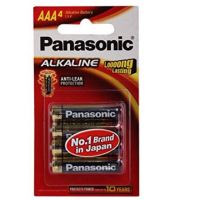 Panasonic Alkaline Battery ถ่านอัลคาไลน์ AAA 4 ก้อน