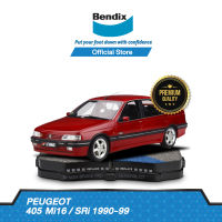 Bendix ผ้าเบรค Peugeot 405 Mi16 / SRi (ปี 1990-99) ดิสเบรคหน้า+ดิสเบรคหลัง (DB1258,DB1192)