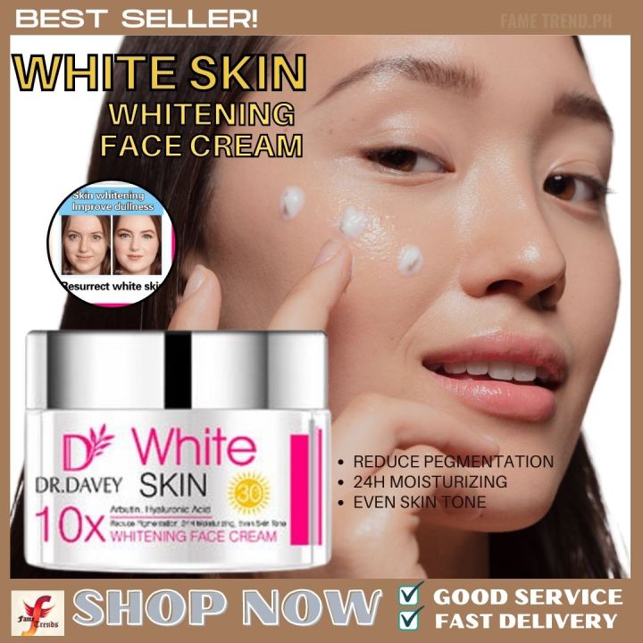 BEST SELLER Dr. Davey White Skin Whitening Face Cream Skin Whitening ...