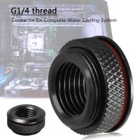 G1/4 เกลียวน้ำหล่อเย็นท่อ 18 มม./0.7in โลหะ Twist Connector Water Cooling อุปกรณ์เสริมสำหรับคอมพิวเตอร์ Water Cooling System