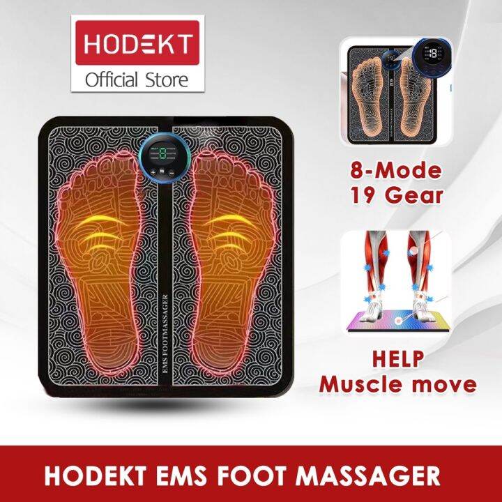 HODEKT Japan Electric Foot Massager EMS Foot Massage Mat Pad