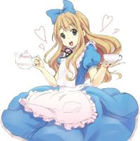 Cosplay Alice in Wonderland Super Cute Water Blue ชุดแม่บ้านชุดแม่บ้านชุดอนิเมะ ชุดการแสดง