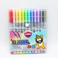ปากกาสีเมจิก Master Art Pastel 12 สี