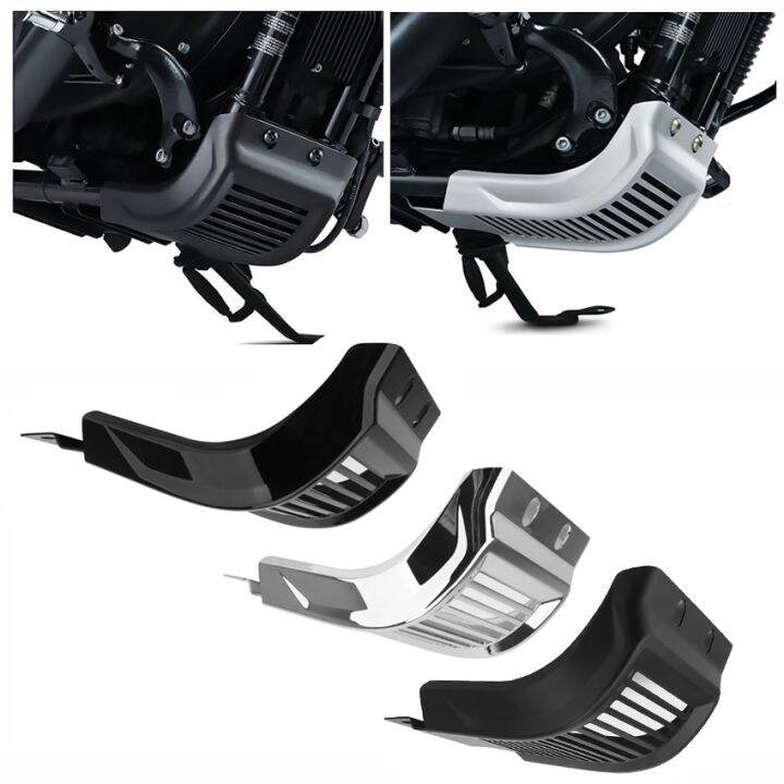 For Harley Sportster 883 1200 XL 48 04 22 Engine Skid Plate Motorcycle ...