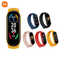 Xiaomi M6 Band สร้อยข้อมือออกกำลังกายกันน้ำ Sport Pedometer Sleep Tracker เครื่องวัดความดันโลหิต Smart Watch