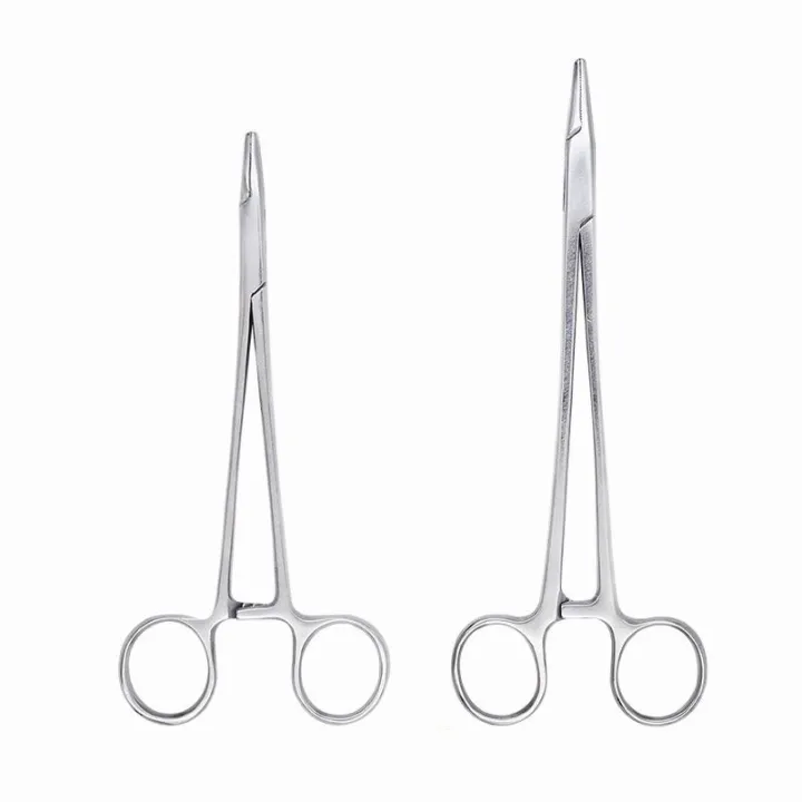 Dental Needle Holder Pliers Stainless Steel Tweezer For Dentistry Tools