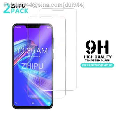 2 Pcs Tempered Glass For Asus Zenfone Max Pro M2 ZB631KL Glass Screen Protector 2.5D 9H Glass Zenfone Max Pro M2 ZB631KL