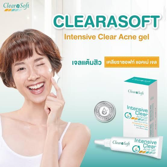 exxe-clearasoft-intensive-clear-acne-gel-เคลียราซอฟท์-อินเทนซีฟ-เคลียร์-แอคเน่-เจล-15-g-1-หลอด