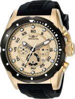 Invicta Mens 20306 Speedway Analog Display Japanese Quartz Black Watch