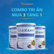 Mua 3 tặng 1- Sữa Gluzabet dành cho người tiểu đường, ổn định đường huyết