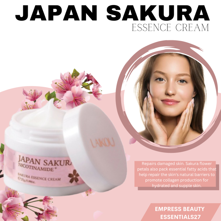 Original JAPAN SAKURA Nicotinamide Cream Niacinamide Vitamin C