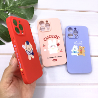 เคส iPhone 6+ / 7 / 7+ / X / 11 / 11Pro Max / 12mini / 12 /12Pro / 13 / 13Pro / 13Pro Max พร้อมส่ง!! เคสซิลิโคน TPU นิ่มกันกล้อง เคสมือถือพิมพ์ลายการ์ตูนน่ารัก พิมพ์ข้าง