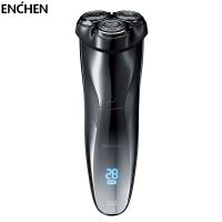 ZZOOI ENCHEN Electric Shavers Razor Blackstone 3 Shaving Machine For Men Beard Trimmer Triple Blade Rechargeable Wet-dry Dual Use