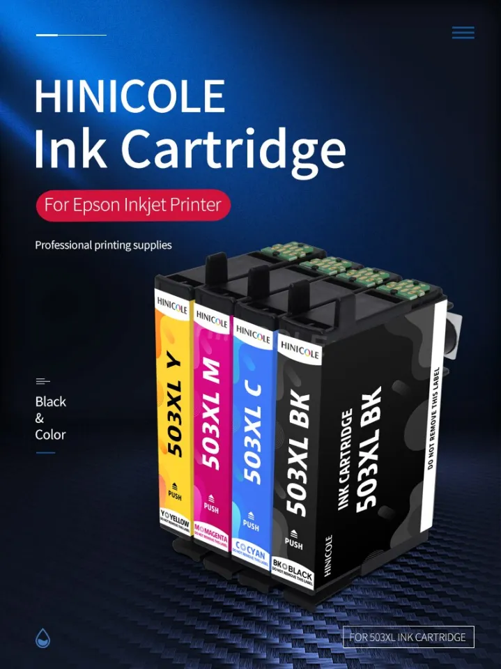 503 T503 XL 503XL T503XL Premium Compatible Color Inkjet Ink Cartridge for Epson  XP-5200/XP-5205/WF-2960DWF/WF-2965DWF Printer - AliExpress